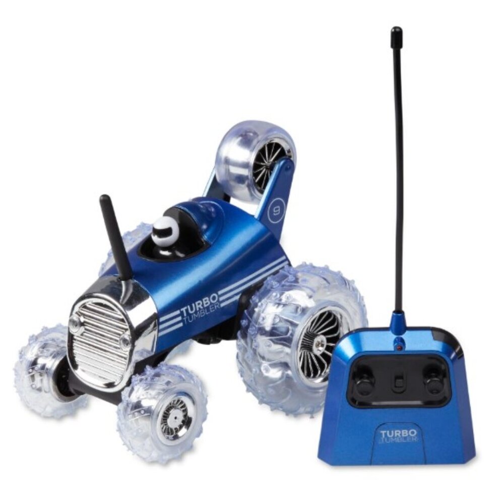 NEW Black Series Blue Thunder Tumbler REmote Controlled 360° Spins & Stunts Blue